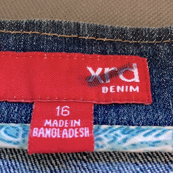 XRD 70’s style Denim Vest - Picture 7 of 8